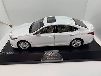 限定版1/18 レクサスES300H 模型ミニカー完成品　展示台付き　白 eiwasailsors_cm-ls002